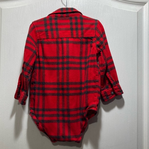 OSHKOSH BOGOSH BOY’S FLANNEL SIZE:24M - Picture 11 of 11